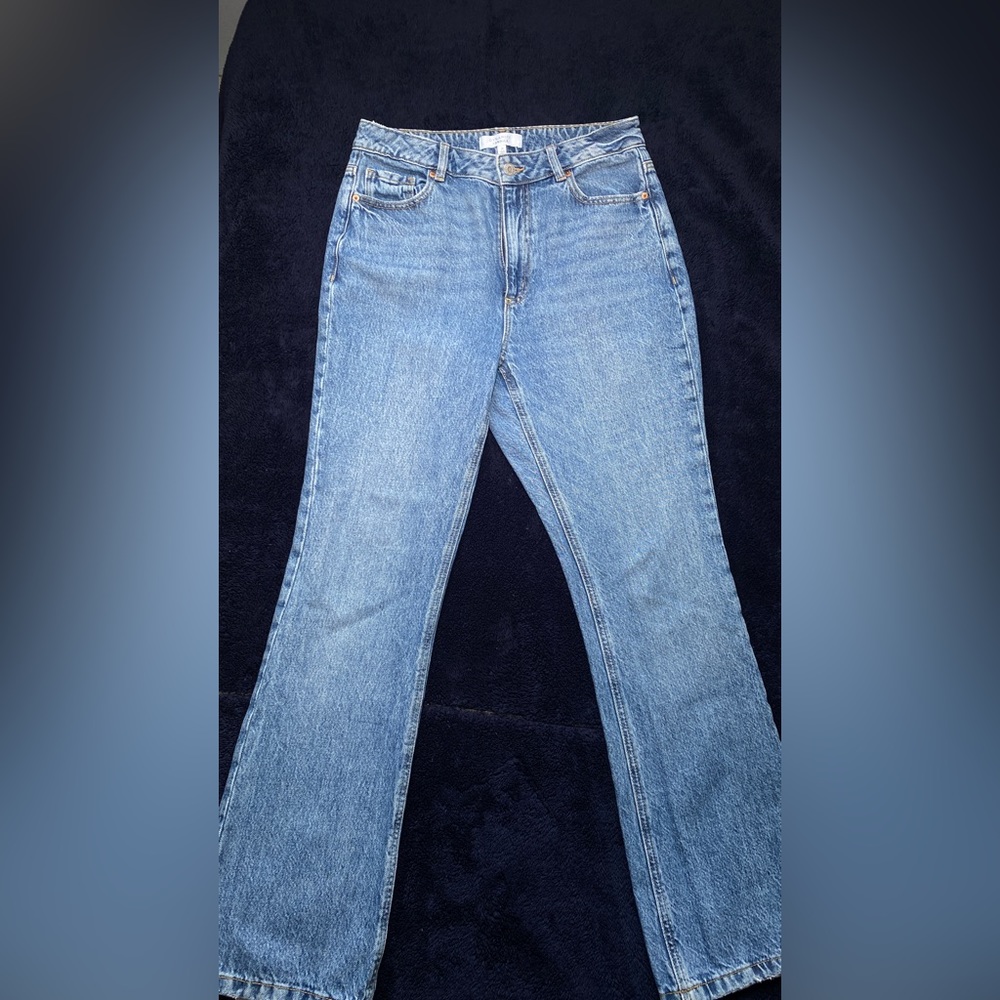 Straight leg jeans